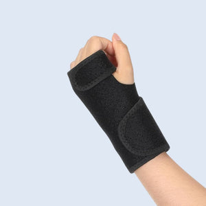 Wrist Support Brace with Reinforced Metal Stabilizer