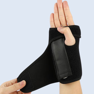 Wrist Support Brace with Reinforced Metal Stabilizer