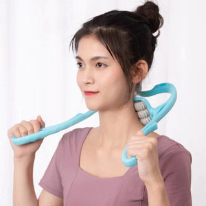 6-Wheeled Neck and Shoulder Massager