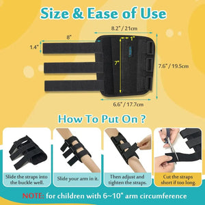 Pediatric Elbow Brace for Tendonitis & Sleep Comfort - Comfy Arms