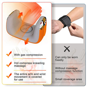 Portable Hand Massager for Arthritis & Carpal Tunnel - Comfy Arms