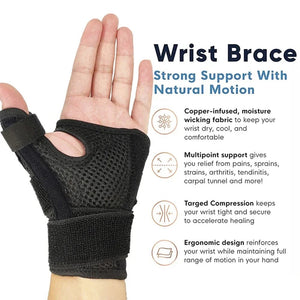 Ergonomic Thumb Brace for Arthritis and Repetitive Strain