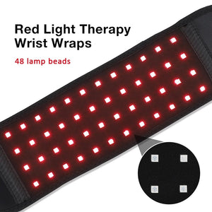 Blood Circulation Red Light Heat Wrist Brace