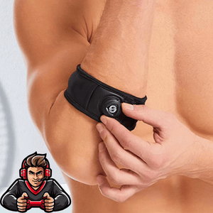 PrecisionFit™ Adjustable Tennis & Golf Elbow Strap for Gamers