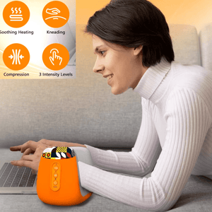 Portable Hand Massager for Arthritis & Carpal Tunnel - Comfy Arms