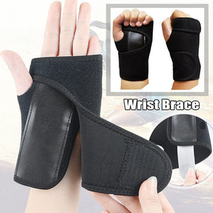 Wrist Support Brace with Reinforced Metal Stabilizer