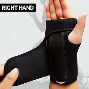 Wrist Support Brace with Reinforced Metal Stabilizer